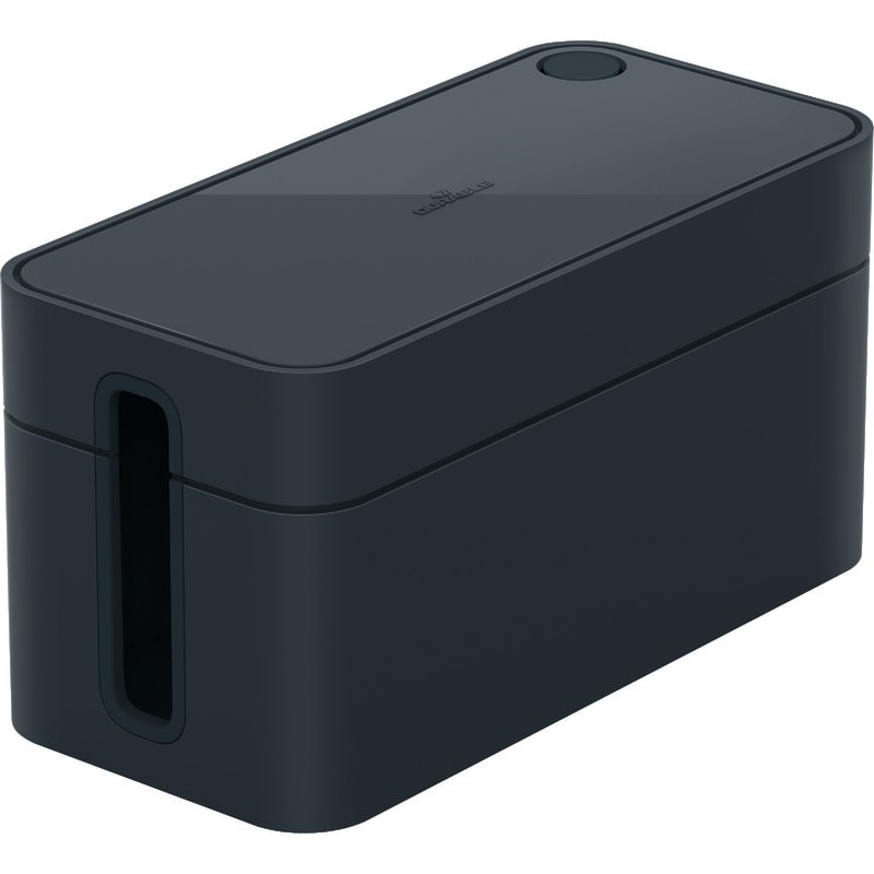 DURABLE CAVOLINE® BOX S, boîte à câbles pour bloc 3 prises, graphite