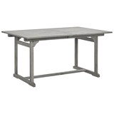 thumbnail of Helloshop26 - Conjunto de comedor de jardín de 5 piezas muebles de exterior madera maciza de acacia 02_0013747