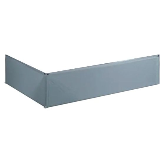 Panneau mi-hauteur pour tente de réception - gris - 2.000 mm - VKF Renzel