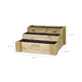 thumbnail of HORTALIA Caixa de cultivo Box Stairs 80 em madeira tratada para exterior -  80x80x40 cm