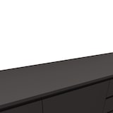 thumbnail of SalesFever Sideboard aus MDF | 2 Türen und 3 Schubladen | Beine Metall mit Messinglegierung | B 150 x T 40 x H 70 cm | grau