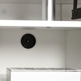 thumbnail of HOMCOM escritorio con estanterías mesa de ordenador con 2 cajones bandeja de teclado extraíble y soporte para monitor CPU para oficina 120x55x85 cm