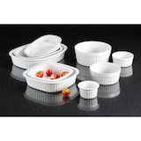 thumbnail of Auflaufform Backform Ofenform Bianco rechteckig weiß Porzellan 520 ml