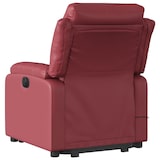thumbnail of vidaXL Massagesessel mit Aufstehhilfe Elektrisch Weinrot Kunstleder