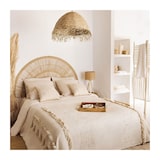 thumbnail of Atmosphera Row - 130 x 180 cm große, beige Tagesdecke aus 100 % PET.