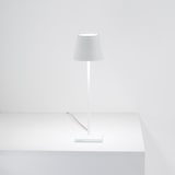 thumbnail of Lampada da Tavolo Poldina Grigio scuro 230V con spina LED Dimmerabile 11x38 cm - Design Moderno in Alluminio