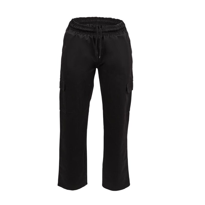 Calça cargo branca preta XL
