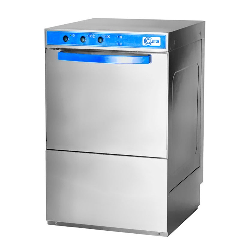 Cleiton® Lavavasos Industrial 40x40 cm | Lavavasos para Hostelería | Lavavasos Profesional Lavado Ultra para Bares y Restaurantes