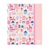 thumbnail of GLOWLAB - Carpeta de Anillas A4+ con 4 Separadores y 100 Hojas Cuadriculadas, Modelo Welcome Home