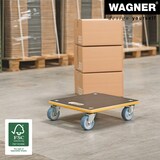 thumbnail of WAGNER Transporthilfe Multiplex MAXIGRIP - 38 x 38 x 11 cm, softe Rollen Ø 75 mm, Tragkraft 300 kg - 20134001