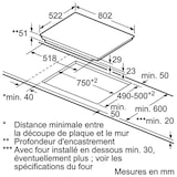 thumbnail of Table de cuisson induction EX851LYC1F