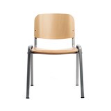 thumbnail of ROCADA 974VE Stapelstuhl, Sitzschale Buche grau lackiert 4 St, grau