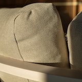 thumbnail of Now's Home - Salon de jardin d'angle aluminium  sable coussin en oléfine  panama