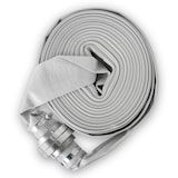 thumbnail of EBERTH Manguera plana con acoplamiento Storz 52-C, longitud de 30 m, diámetro de 2 pulgadas, manguera de tejido, manguera industrial