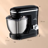 thumbnail of Klarstein Bella Mini Rührmaschine 1200 W 6 Stufen 4 Liter Edelstahl Pulsfunktion Schwarz