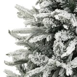 thumbnail of vidaXL Künstlicher Weihnachtsbaum Beschneit Grün 150 cm PVC PE