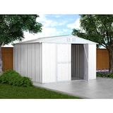 thumbnail of Casetta giardino Box attrezzi in Acciaio Zincato 327x307cm x h2.15m - 145KG - 10,04mq - BIANCO