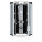 thumbnail of Komplettdusche Duschkabine Fertigdusche Dusche D58-53T0 90x90 cm ohne 2K Scheiben Versiegelung
