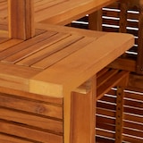 thumbnail of vidaXL 5-tlg. Gartenbar-Set Massivholz Akazie