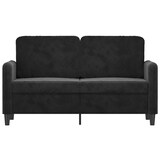 thumbnail of vidaXL 2-Sitzer-Sofa Schwarz 120 cm Samt