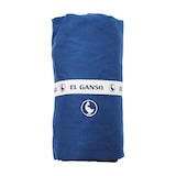 thumbnail of El Ganso - Sábana Bajera 200x200+30cm Solapa Azul Marino - 100% Algodón 180TC con Logo Bordado