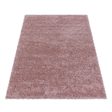 thumbnail of Teppich Waschbar Shaggy Uni Kuschelig Strapazierfähig Schlafzimmer Esszimmer Rosa 60x110 cm OEKO-TEX Gekettelt – SPREE von Kadima Design