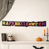 thumbnail of WellHome - Deko-Kranz „Happy Halloween“ für die Wand oder den Eingangsbereich