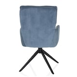thumbnail of Esszimmerstuhl / Drehstuhl TARUGO Stoff blau hjh LIVING