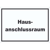 thumbnail of Hausanschlussraum Schild mit Text HAR waagerecht A6 (105x148mm)