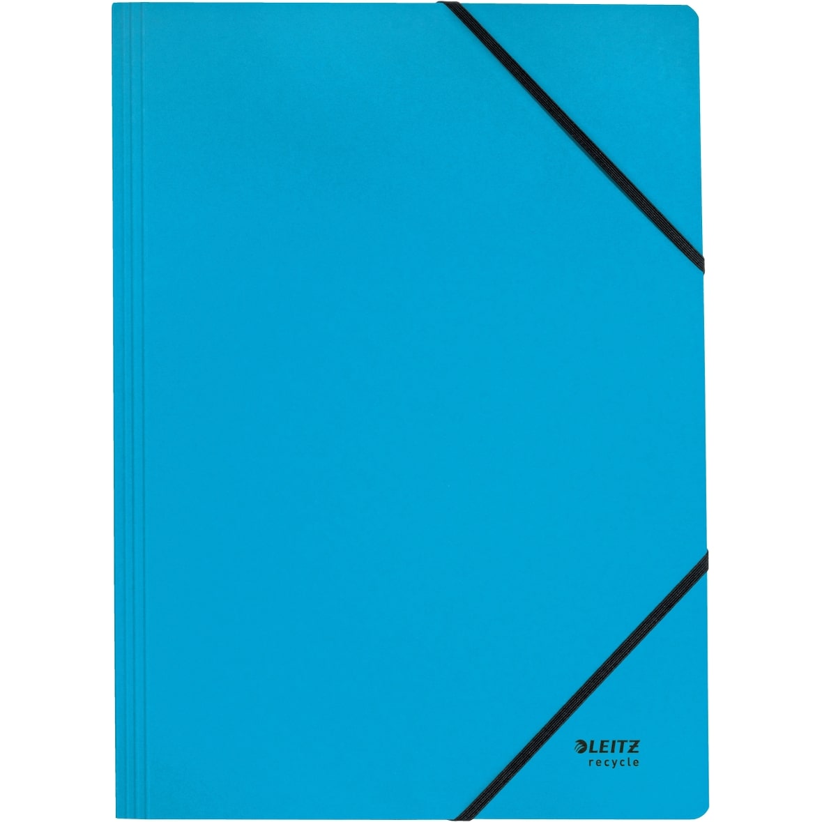 Eckspanner Recycle A4 Karton blau Packung mit 10 Stück