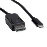 thumbnail of ROLINE USB Typ C - DisplayPort Adapterkabel, v1.4, ST/ST, 1 m