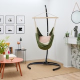 thumbnail of XL Hangstoel Buiten - 155x125 Tuin Hangstoel - Zit Hangmat voor 1 Persoon - Binnen en Buiten