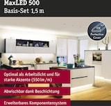 Ein LED-Streifen mit Schutzabdeckung.