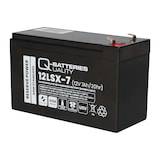 thumbnail of Q-Batteries 12LSX-7 12V 7Ah Blei-Vlies-Akku AGM 10 Jahre