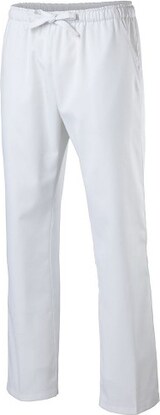 thumbnail of 300 - Herrenkochhose : weiß 65% Polyester 35%Baumwolle 220 g/m² 90