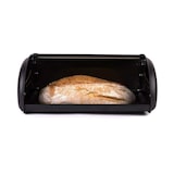thumbnail of Panera de acero negro Encimera Sobremesa Puerta Corredera