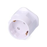 thumbnail of Clavija transformación ingles-eu, blanca, 70 x 50 mm (retractilado)