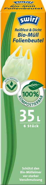 thumbnail of Swirl Müllbeutel 35 L  Transparent 6 Stück