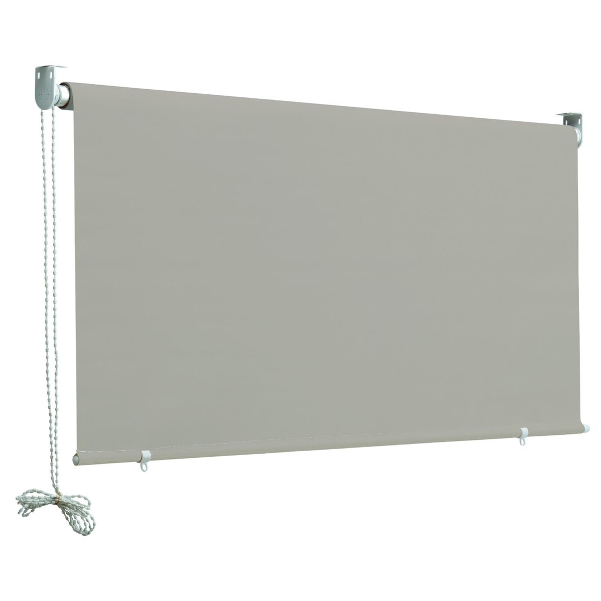 Garden Friend Tenda Da sole A Caduta rullo in alluminio telo in poliestere misure 250x200 cm cenere