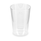 thumbnail of 40x Trinkglas Verkostungsglas Trinkbecher Probierglas klar Eichstrich 100ml