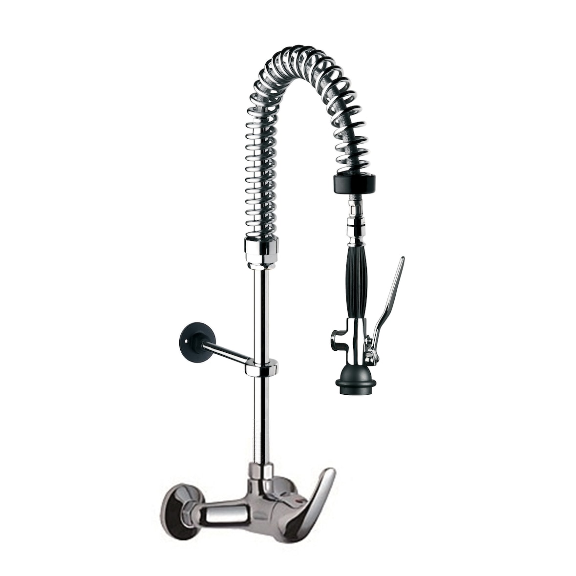 Grifo ducha mezclador monomando 2 aguas altura 600mm MURAL