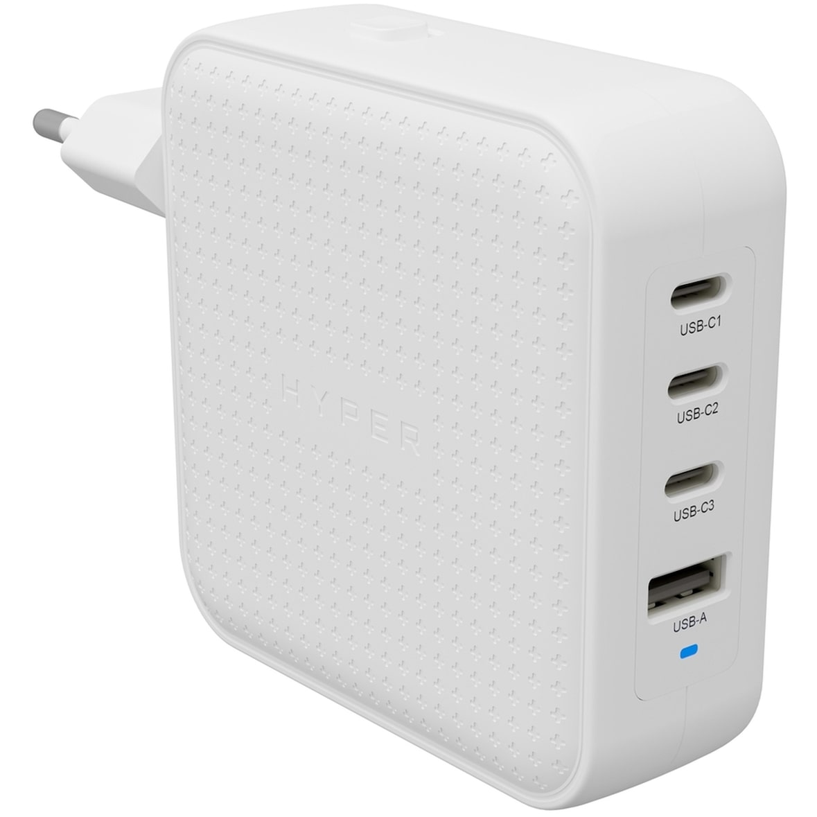 Hyper HyperJuice 100W USB-C GaN Travel Charger (3C+1A) - White