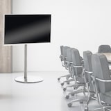 thumbnail of Tv-standaard rond/roestvrij staal