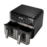 thumbnail of Friggitrice ad Aria AIWA FUTAGO Dual Zone 9L 2400W Acciaio Inox