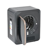 thumbnail of Wäschetrockner Wandmontage 3/4 kg 850 W 6 Programme UV-Desinfektion Überhitzungsschutz in Grau 60x70x20 cm für effiziente und platzsparende Trocknung