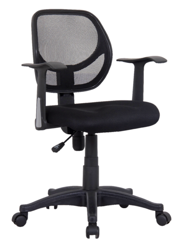 SIGMA Sedia da ufficio SC17, plastica, altezza seduta regolabile, nero