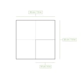 thumbnail of BIOZOYG 200 Stück Servietten 20x20cm Papierservietten, Einwegservietten, 2-lagig, 1/4 Falz, aus Recyclingpapier, ideal für Gastronomie und Events