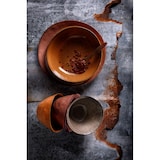 thumbnail of Palmer Schale Rustique 15 cm 70 cl Orange Steinzeug 2 Stück