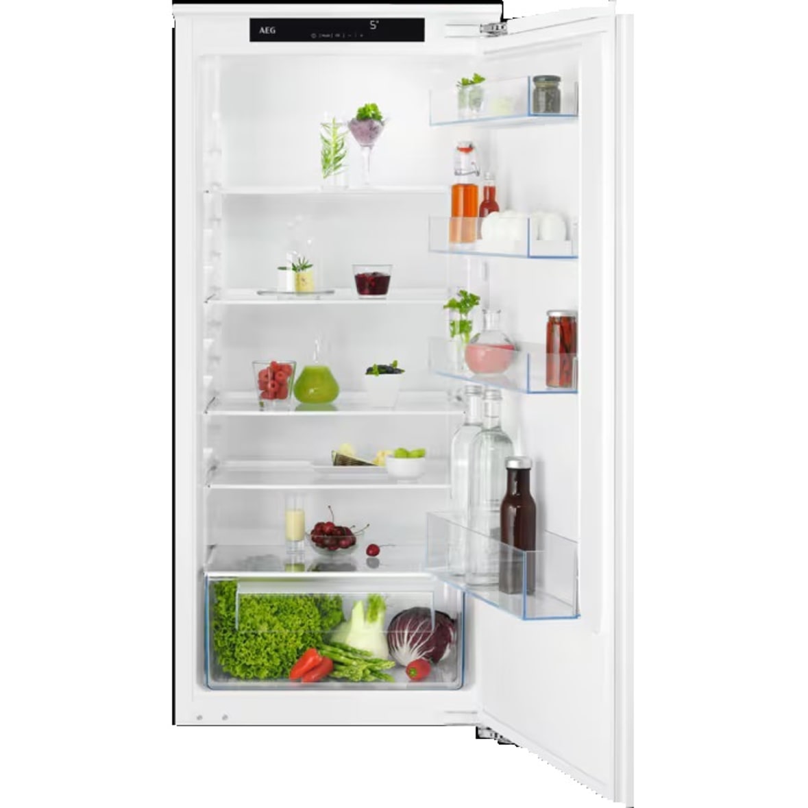 AEG OSK5O12EF Einbaukühlschrank / 1225 mm / 203 L / Festtür