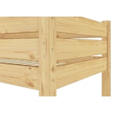 thumbnail of Kiefer-Etagenbett Massivholz natur 90x190 Stockbett stabil ohne Rollrost 60.16-09-190 oR
